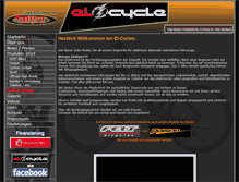Tablet Screenshot of el-cycles.com